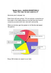 English Worksheet: Reading Spinner - What does it remind you of - Part 2
