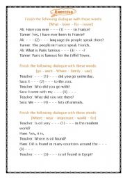 English worksheet: fantastic test 