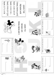 Alphabet mini book (part2)