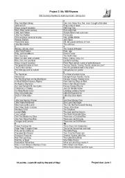 English Worksheet: nursery rhymes