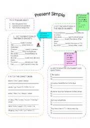 English Worksheet: Present Simple 