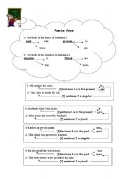 English worksheet: Passive Voice