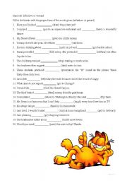 English worksheet: To do