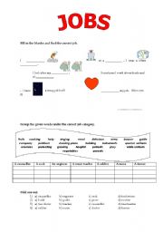 English worksheet: Jobs