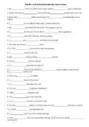 English Worksheet: Past Simple and Present Perfect