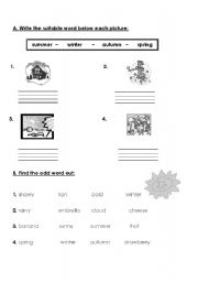 English worksheet: Execise