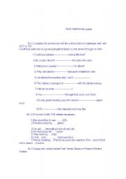 English Worksheet: Test Paper 8th grade - Snapshot intermediate