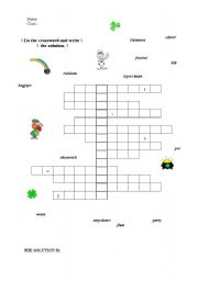 English worksheet: St. Patricks Day