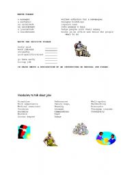 English Worksheet: JOBS