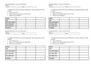 English worksheet: Personal Information