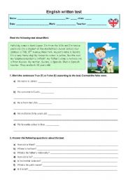 English Worksheet: Nationalities