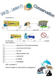 English Worksheet: conversation