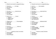 English Worksheet: COMPARING ANIMALS