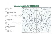 English Worksheet: The sounds of English (vowels sounds)