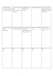 English Worksheet: Short Story