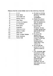 English Worksheet: Superflex Quiz