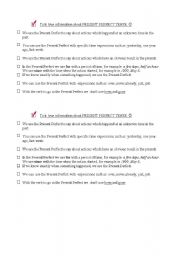 English Worksheet: Present Perfect Tense