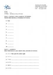 English worksheet: worksheet