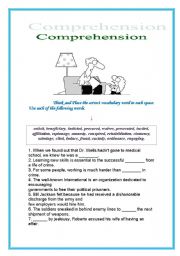 Comprehension, ENGLISH for Adults