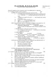 English Worksheet: Composing a paper