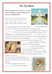 English Worksheet: The Taj Mahal