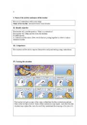 English Worksheet: cartoon