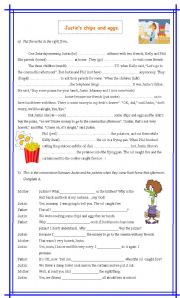 English Worksheet: TENSES (Mixed)  