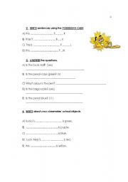 English worksheet: English Test