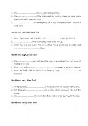 English worksheet: Exercise