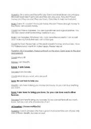 English Worksheet: Role Playing