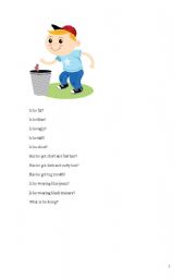 English Worksheet: description 