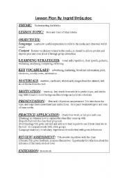 English worksheet: Understanding the Media