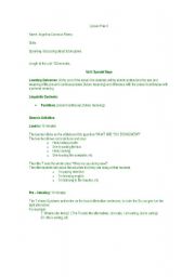English Worksheet: present continuous
