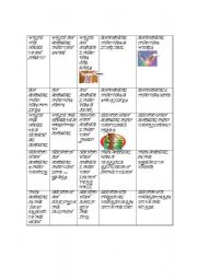 English worksheet: JEOPARDY OF ANIMALS