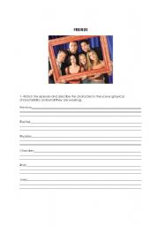 English worksheet: CLOSE FRIENDS