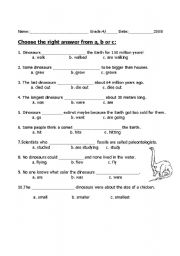 English worksheet: structure