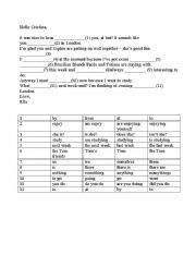 English worksheet: e mail