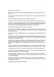 English Worksheet: Ned Kelly, A Brief History