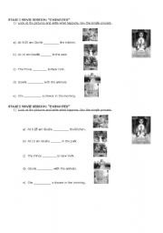 English worksheet: Movie Session 