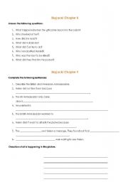 English worksheet: Skyjack 8 and 9