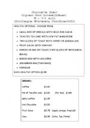 English Worksheet: shopping