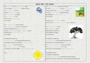 English worksheet: Lemon tree - fools garden