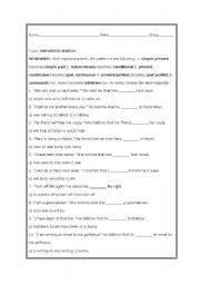 English worksheet: REPORTED SPEECH QUIZ