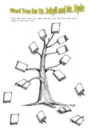 English Worksheet: Word Tree