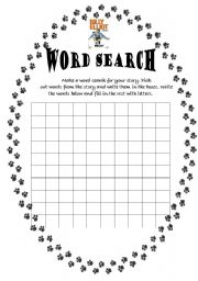 English worksheet: Word Search