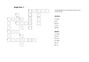 English worksheet: Simple Past - 2