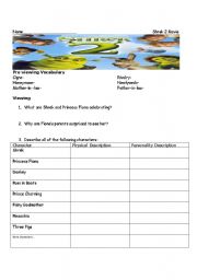 English Worksheet: Shrek 2 The movie