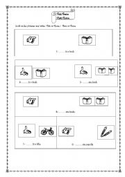 English Worksheet: Demonstratives