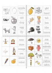 English Worksheet: Cut-out Complete ABC