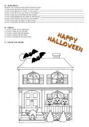 English Worksheet: Happy Halloween